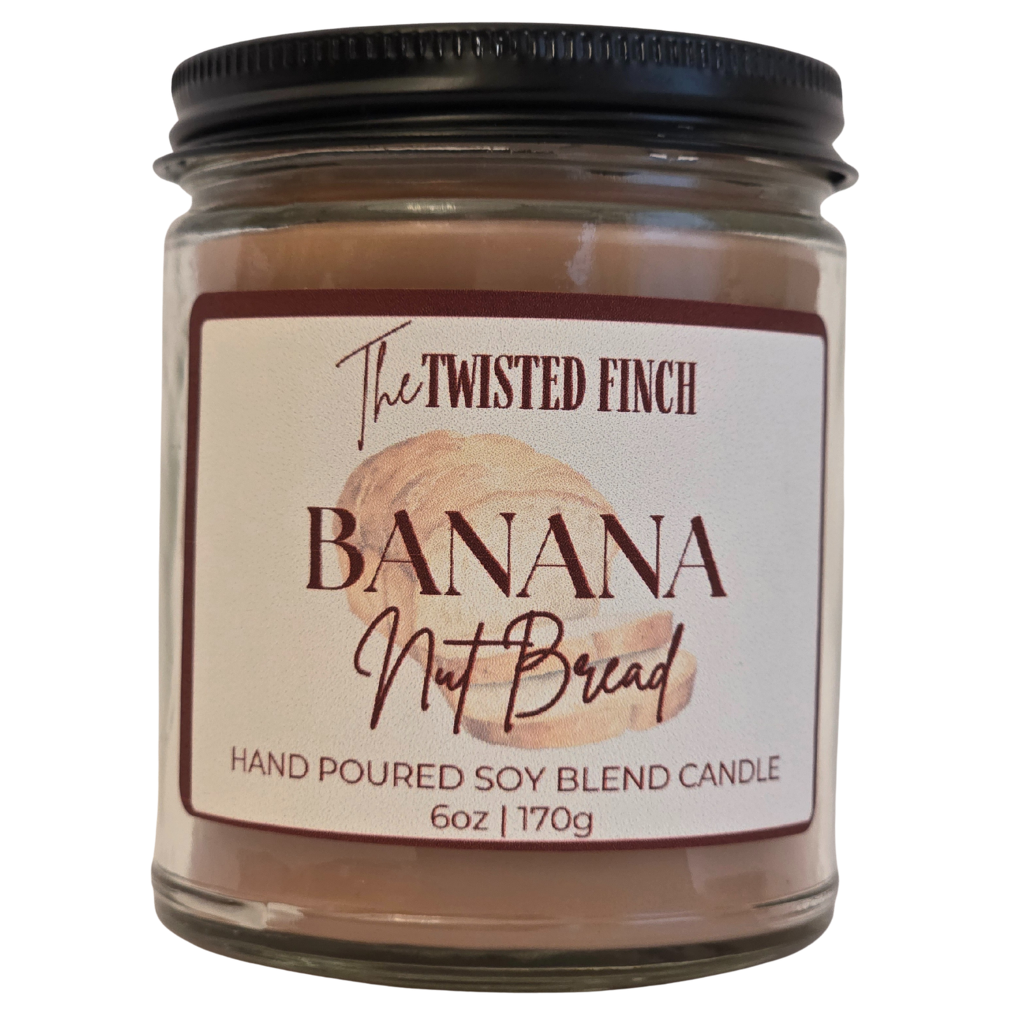 Banana Nut Bread Small Jar Candle