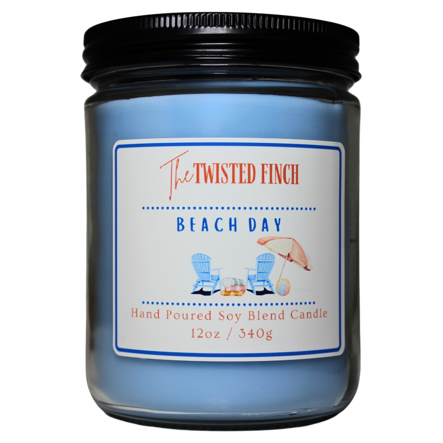 Beach Day Large Jar Candle
