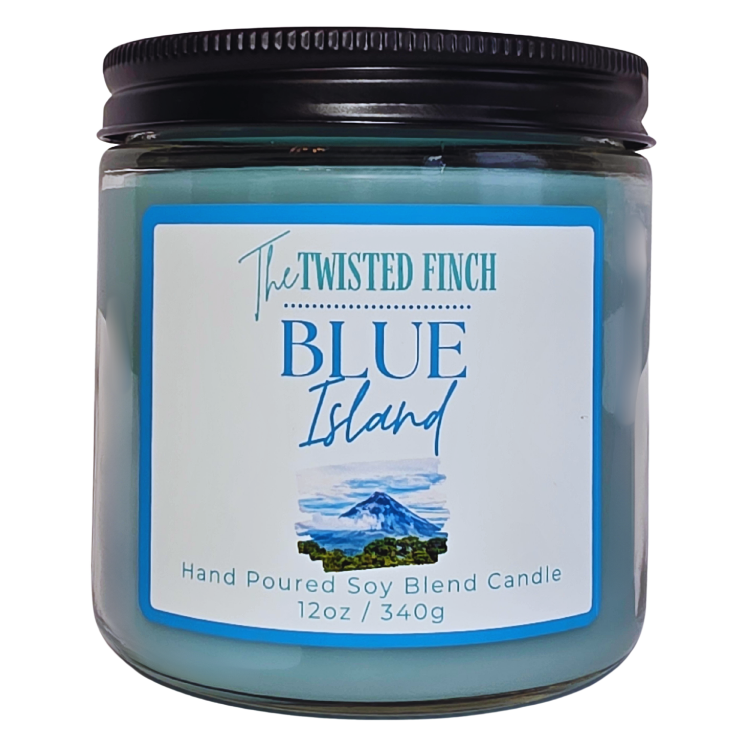 Blue Island Large Jar Candle