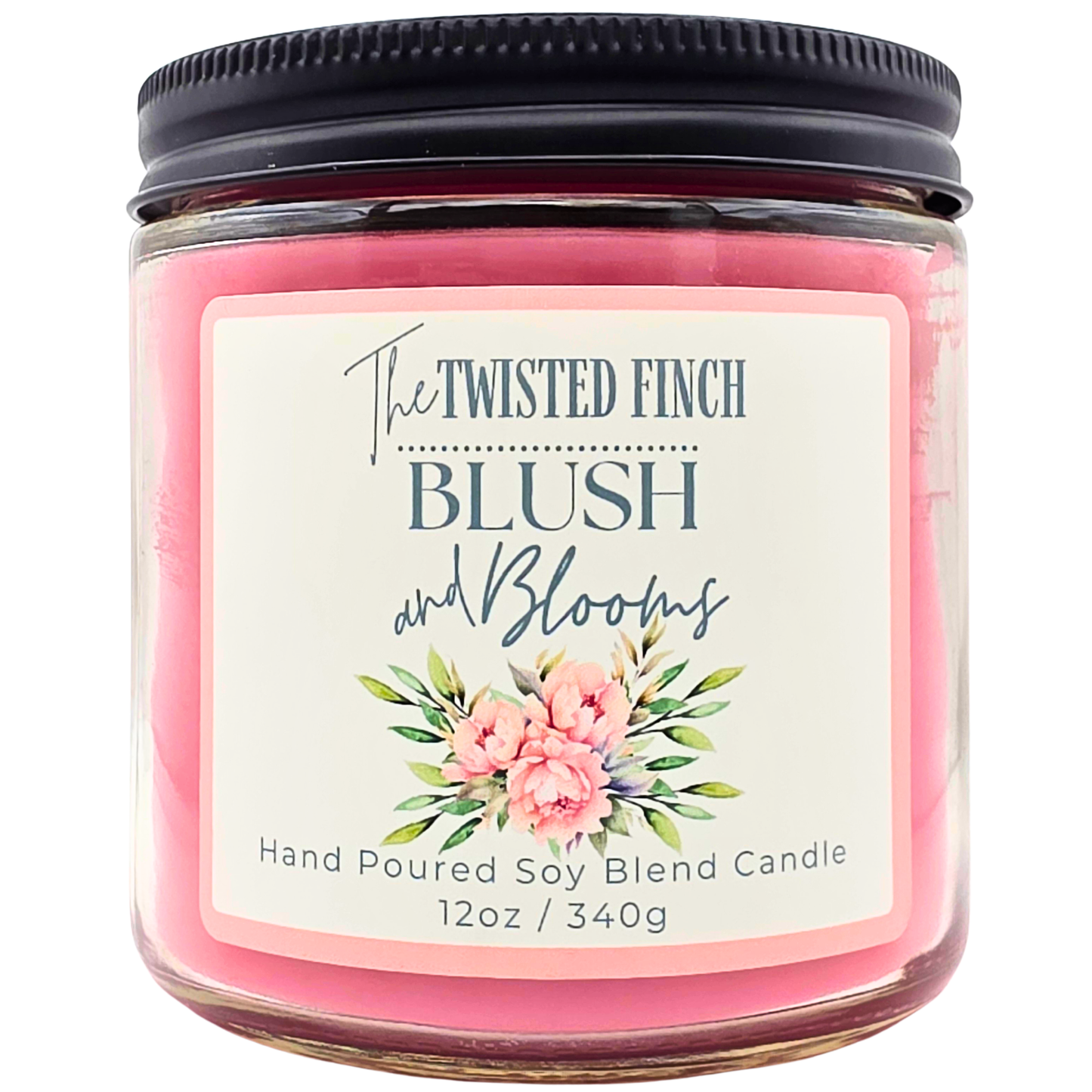 Blush and Blooms Large Jar Candle