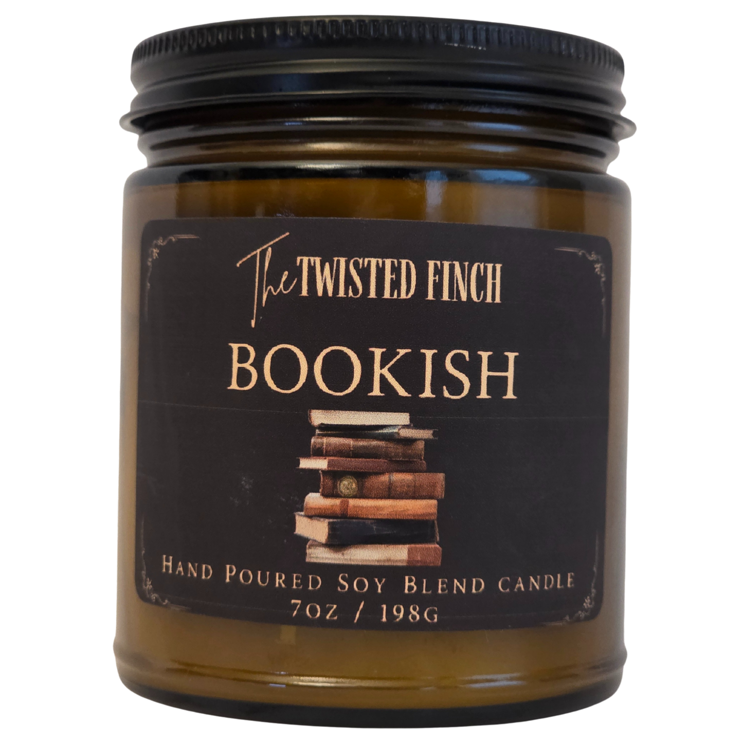 Bookish Small Jar Candle