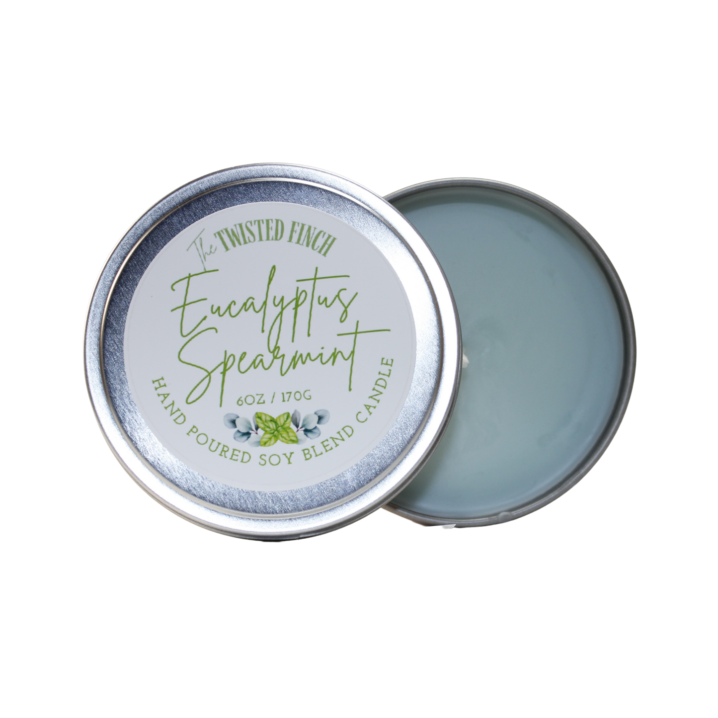 Eucalyptus & Spearmint Small Candle Tin