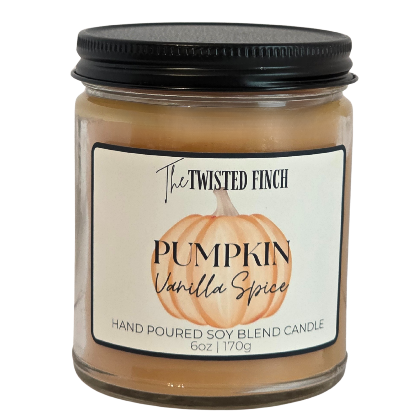 Pumpkin Vanilla Spice Small Jar Candle