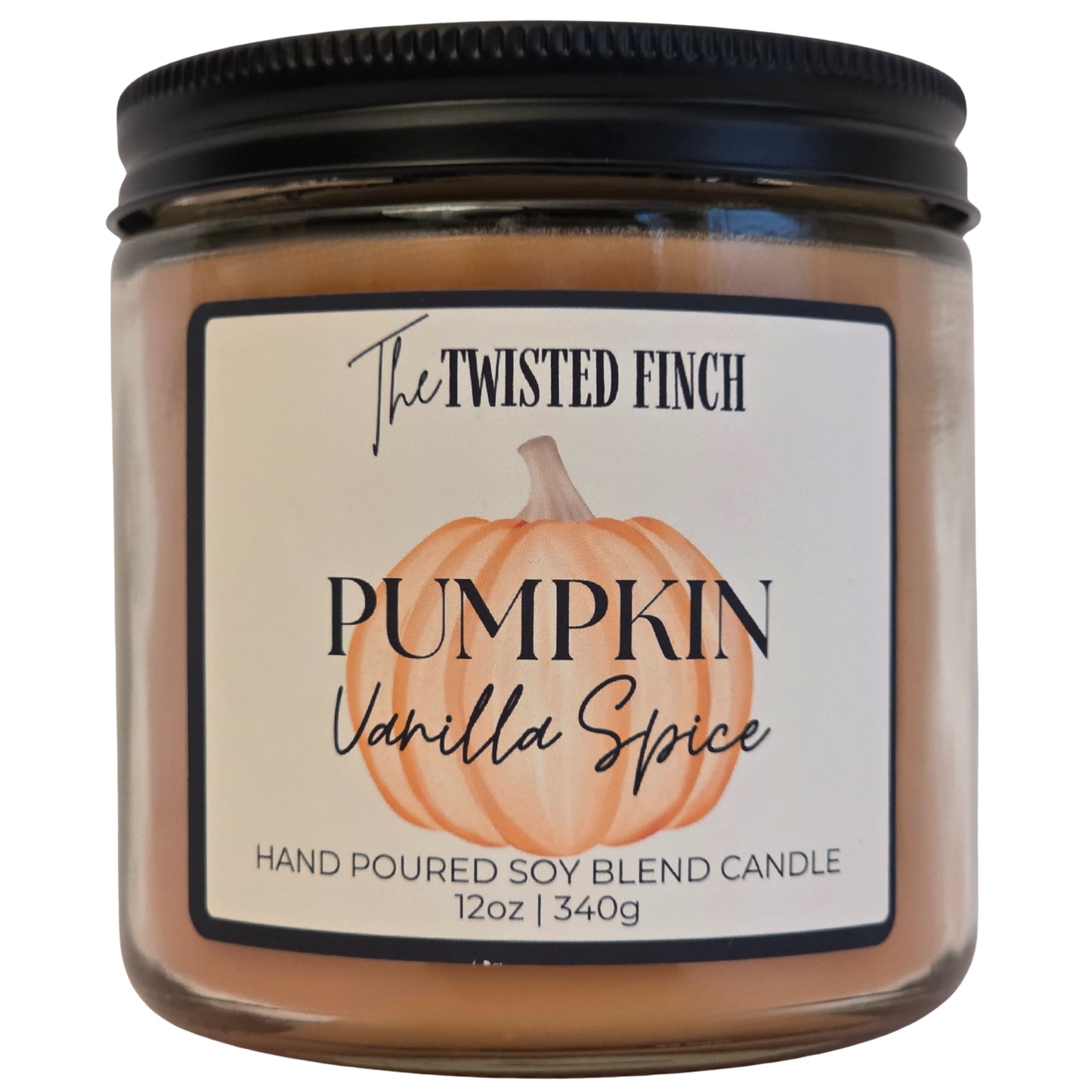 Pumpkin Vanilla Spice Large Jar Candle