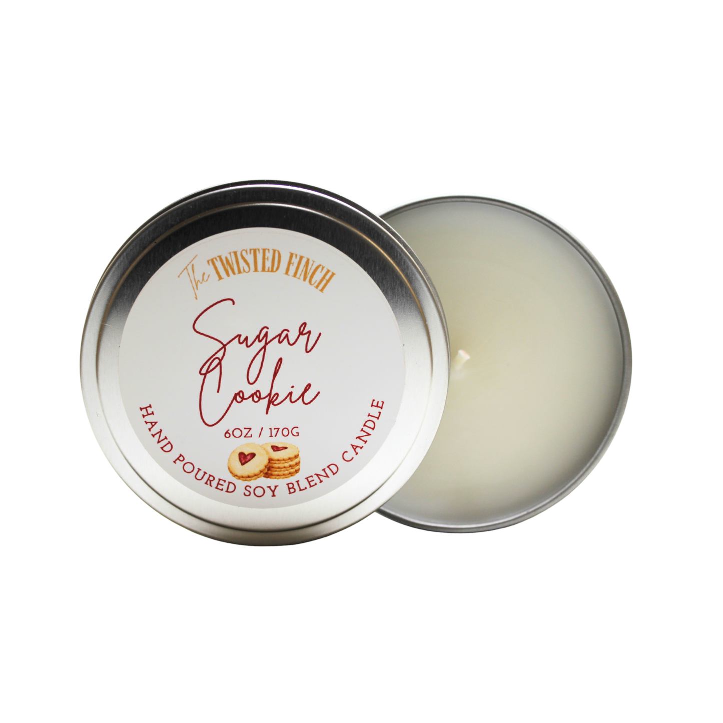 Sugar Cookie Large Candle Tin