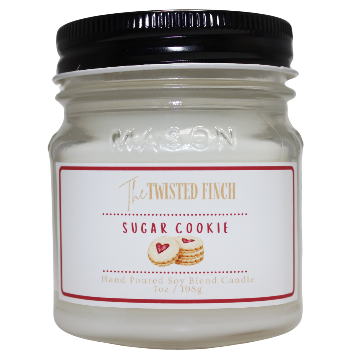 Sugar Cookie Mason Jar Candle