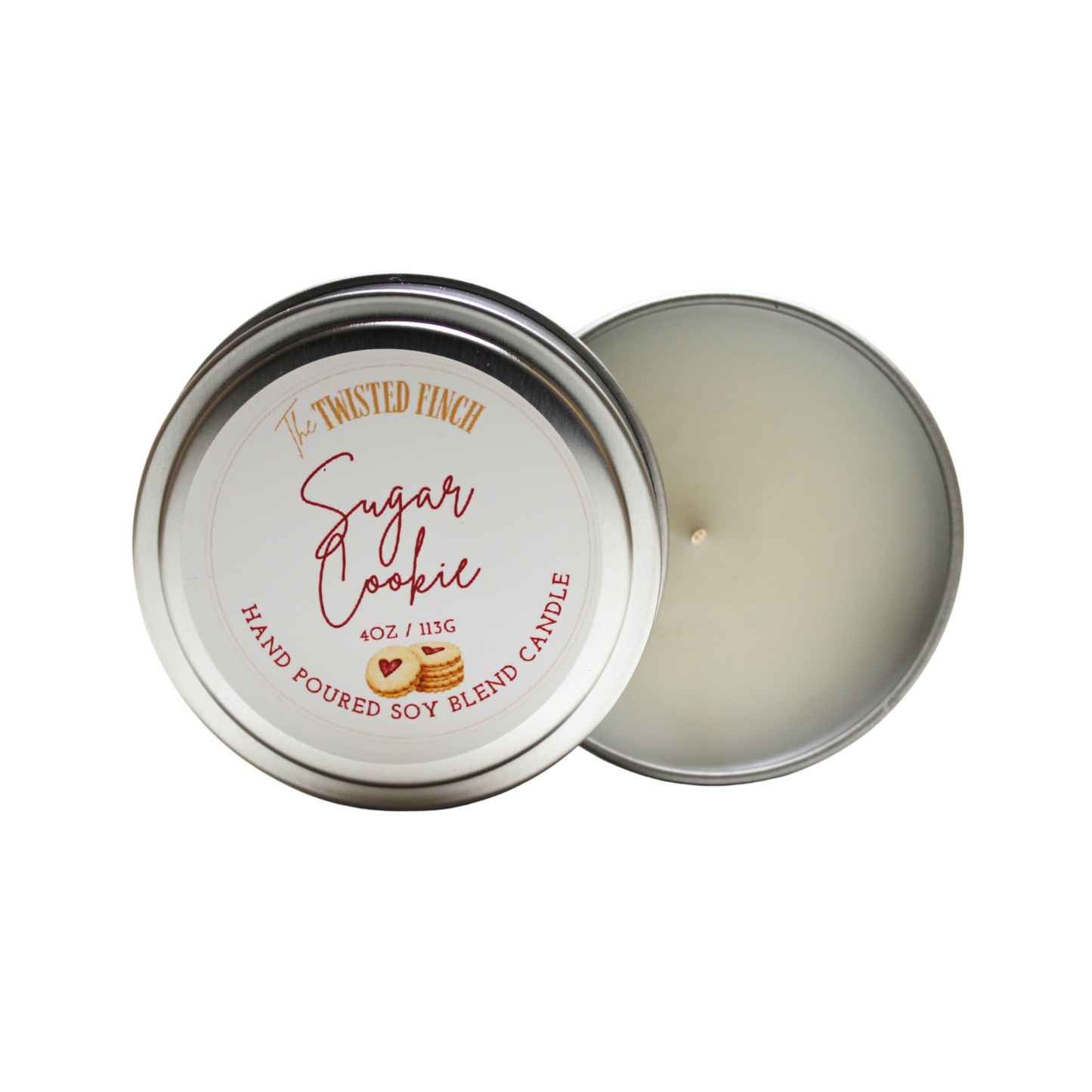 Sugar Cookie Small Candle Tin