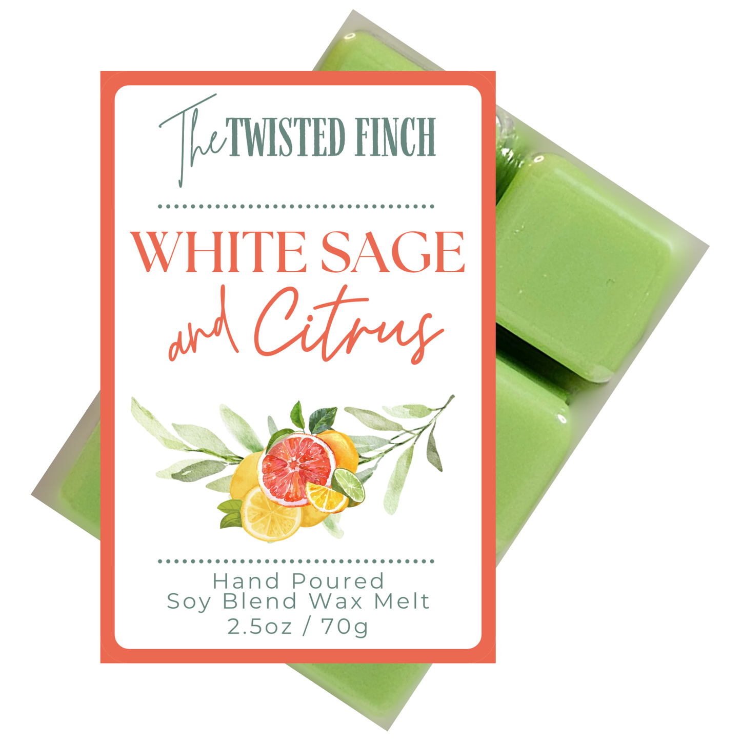 White Sage and Citrus Wax Melt