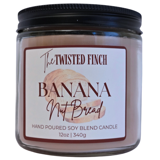 Banana Nut Bread Large Jar Candle