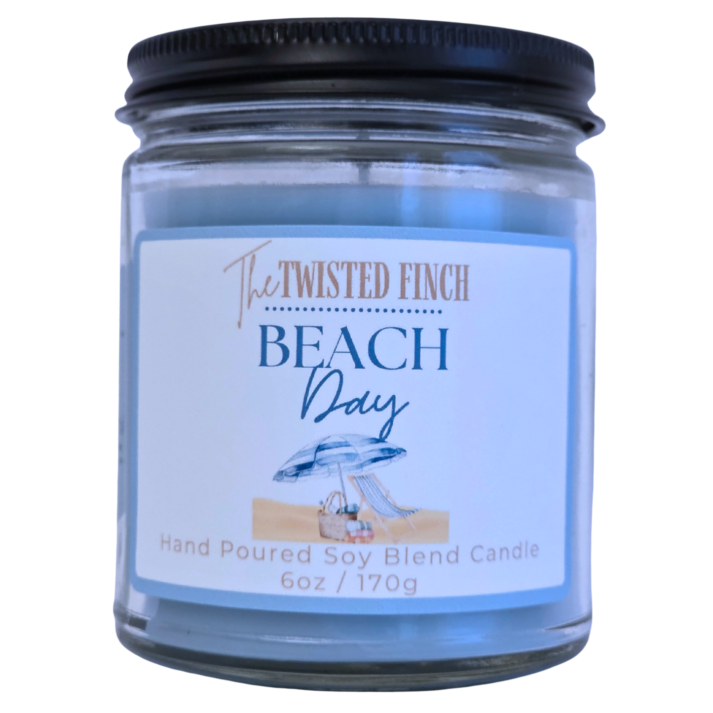 Beach Day Small Jar Candle