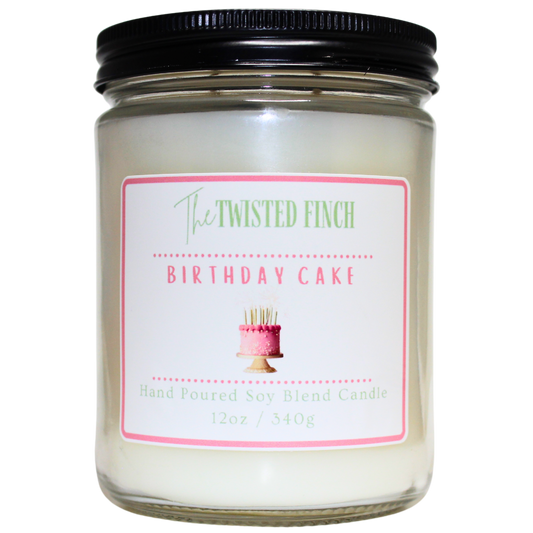 Birthday Cake Large Jar Candle