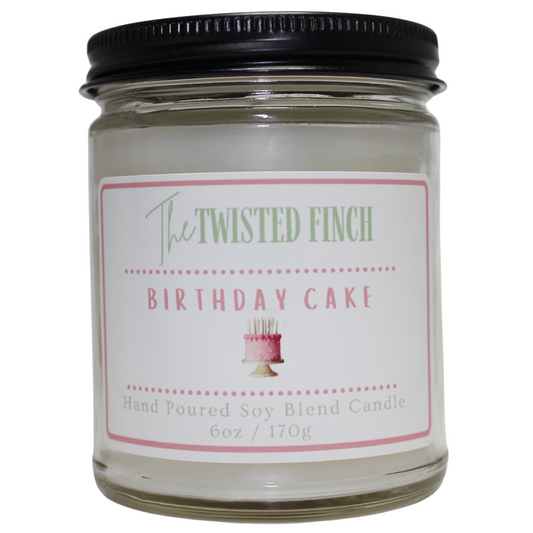 Birthday Cake Medium Jar Candle