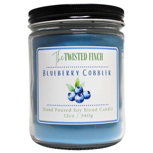 Blueberry Cobbler Large Jar Candle