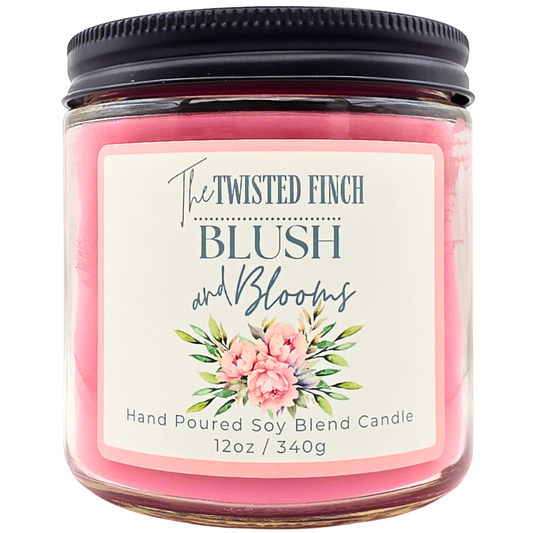 Blush and Blooms Large Jar Candle