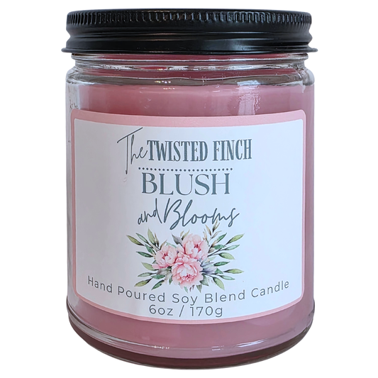 Blush and Blooms Small Jar Candle