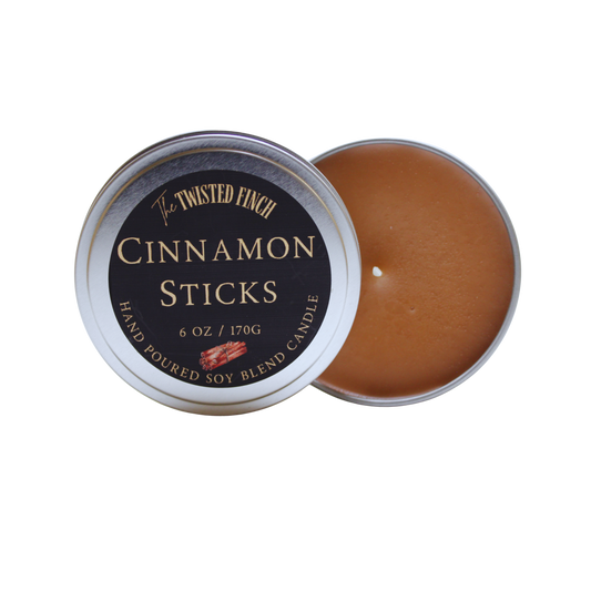 Cinnamon Stick Large Candle Tin