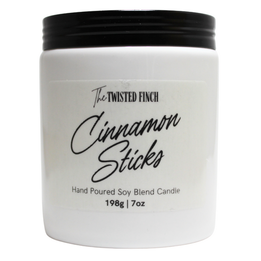 Cinnamon Sticks White Farmhouse Candle *Limited Edition*