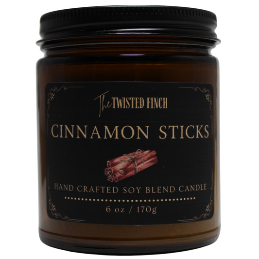 Cinnamon Stick Amber Jar Candle