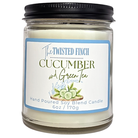 Cucumber and Green Tea Small Jar Candle