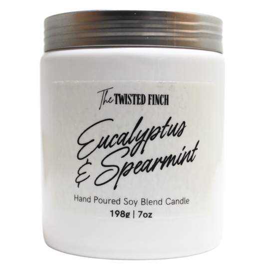 Eucalyptus & Spearmint White Farmhouse Candle *Limited Edition*
