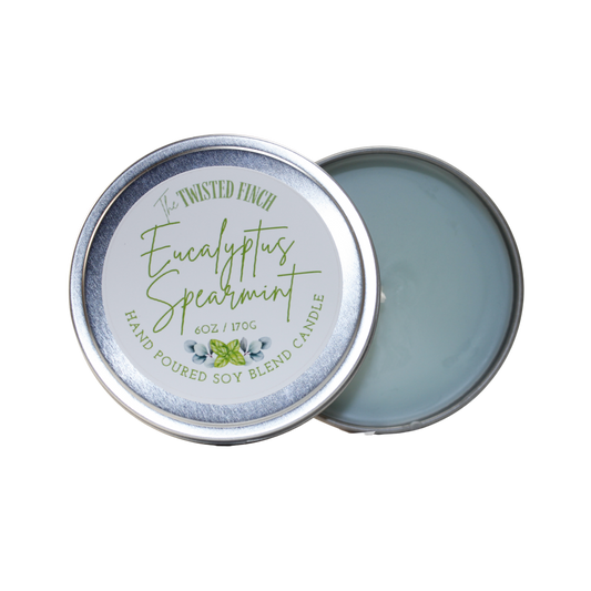 Eucalyptus & Spearmint Small Candle Tin