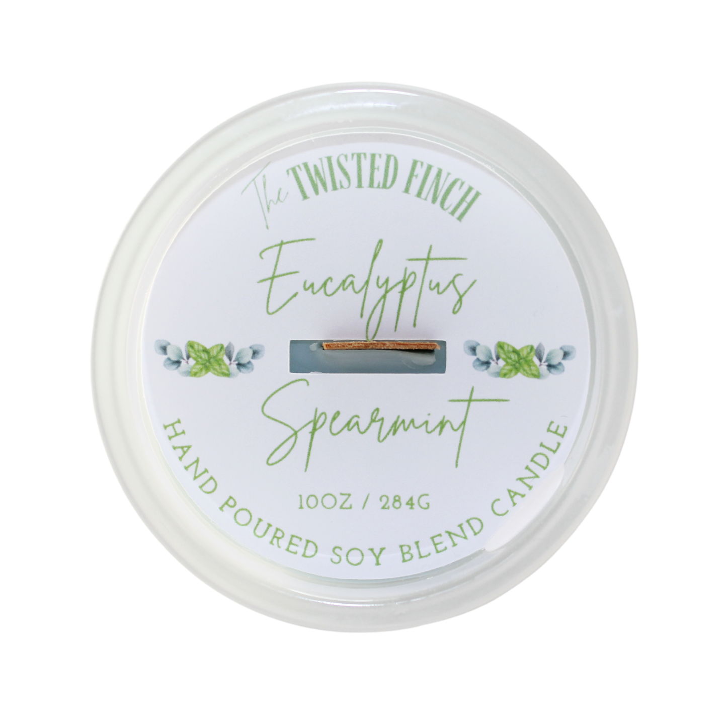 Eucalyptus Spearmint Frosted Sonoma Candle