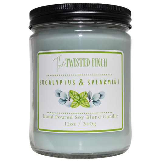 Eucalyptus & Spearmint Large Jar Candle