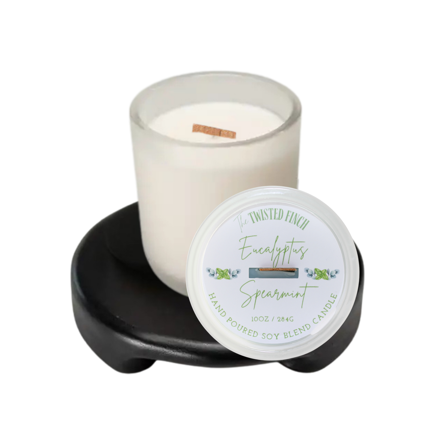 Eucalyptus Spearmint Frosted Sonoma Candle