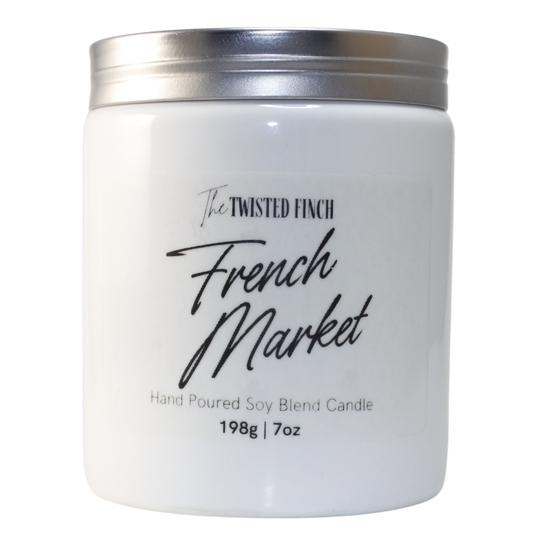 French Market White Farmhouse Candle *Limited Edition*