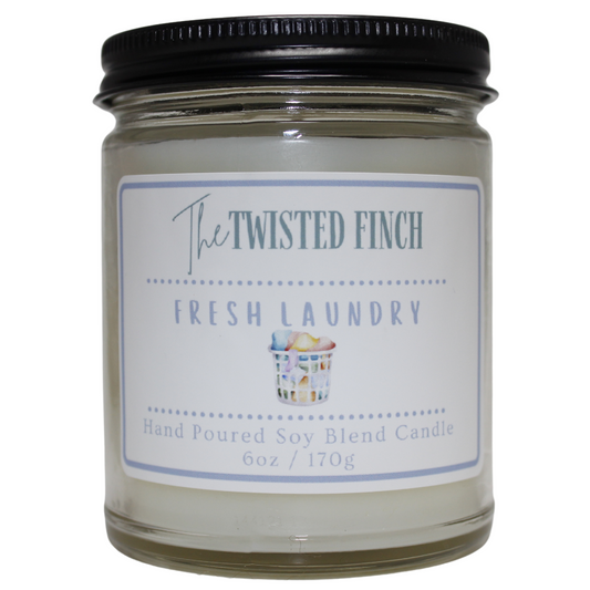 Fresh Laundry Medium Jar Candle