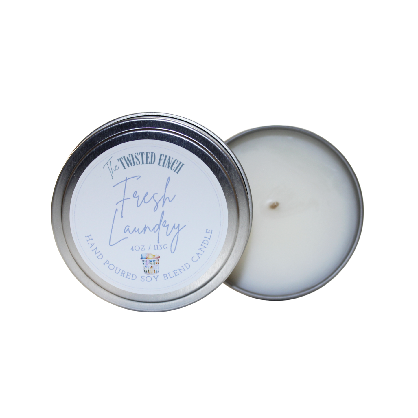 Fresh Laundry Small Candle Tin