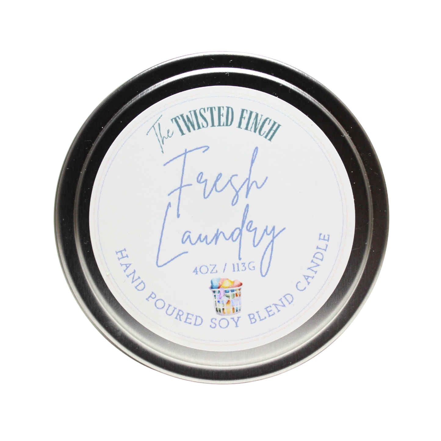 Fresh Laundry Small Candle Tin