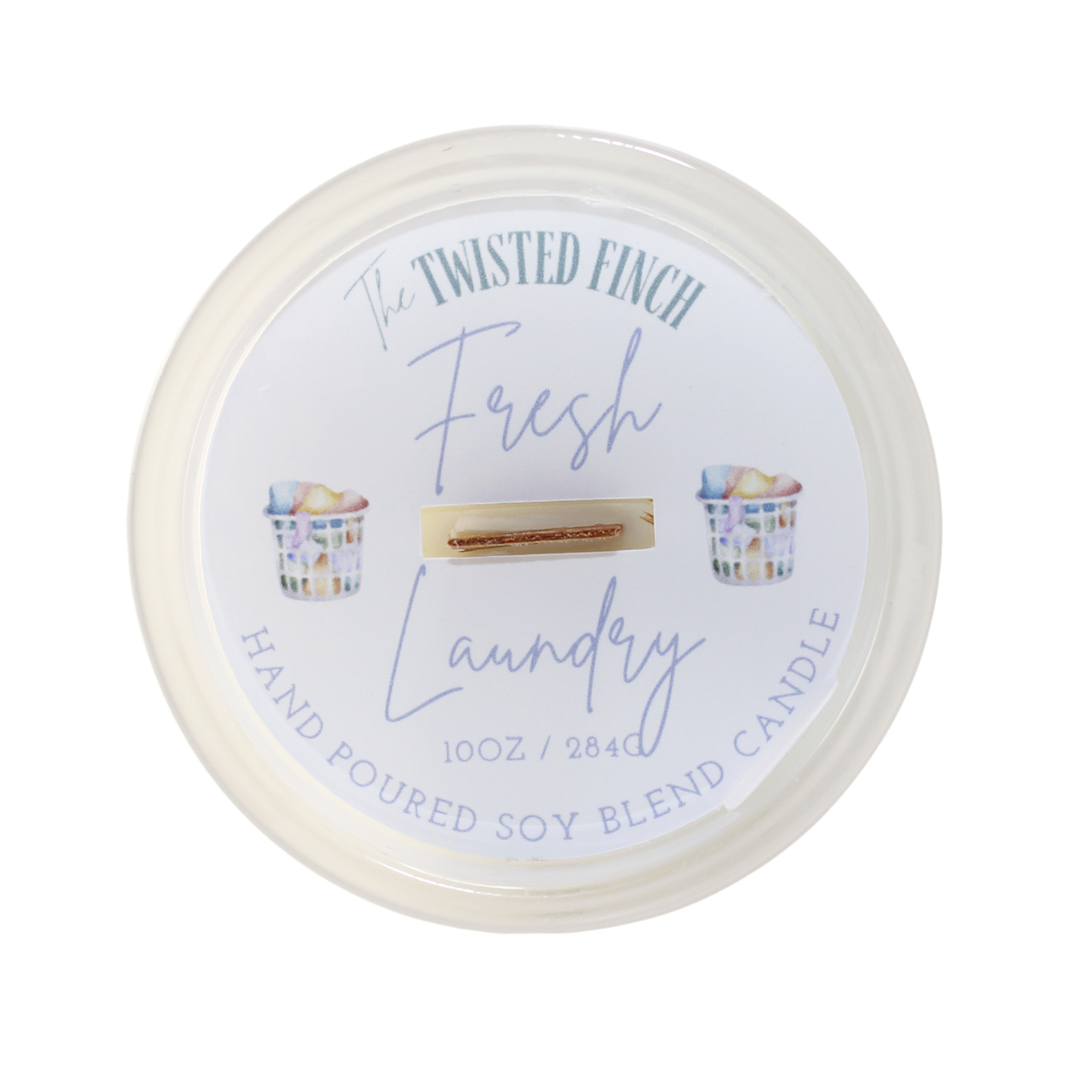 Fresh Laundry Frosted Sonoma Candle