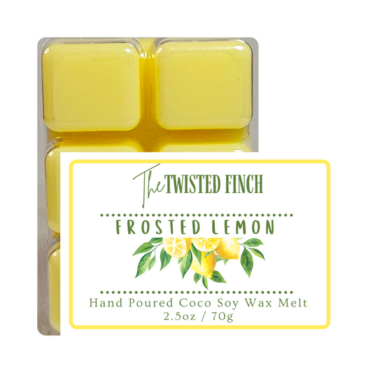 Frosted Lemon Wax Melt
