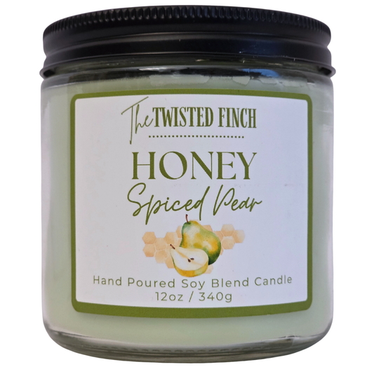 Honey Spiced Pear Large Jar Candle