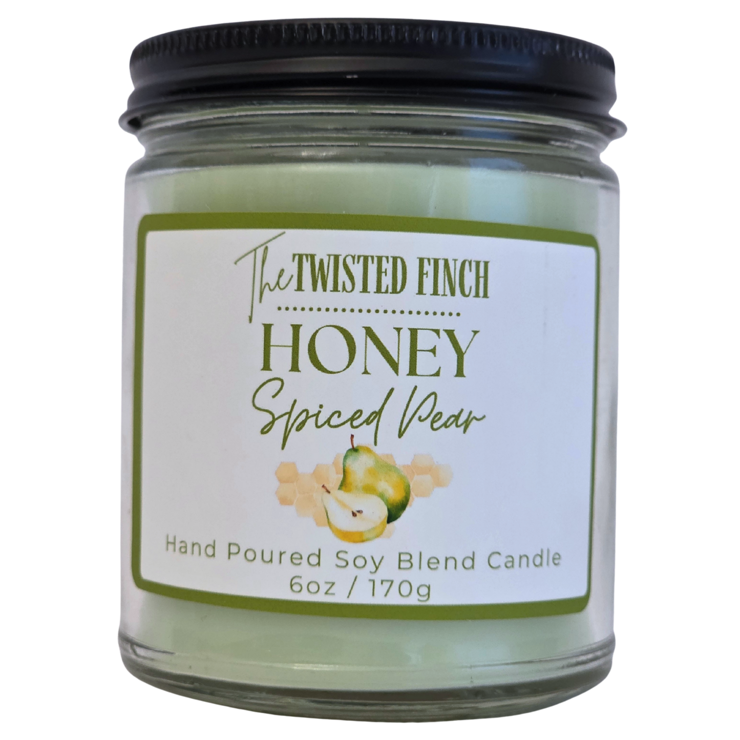 Honey Spiced Pear Small Jar Candle