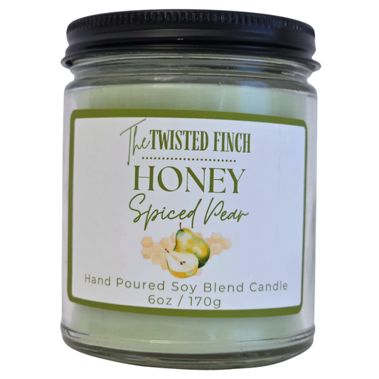 Honey Spiced Pear Small Jar Candle