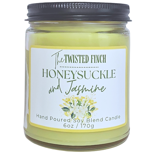 Honeysuckle and Jasmine Small Jar Candle