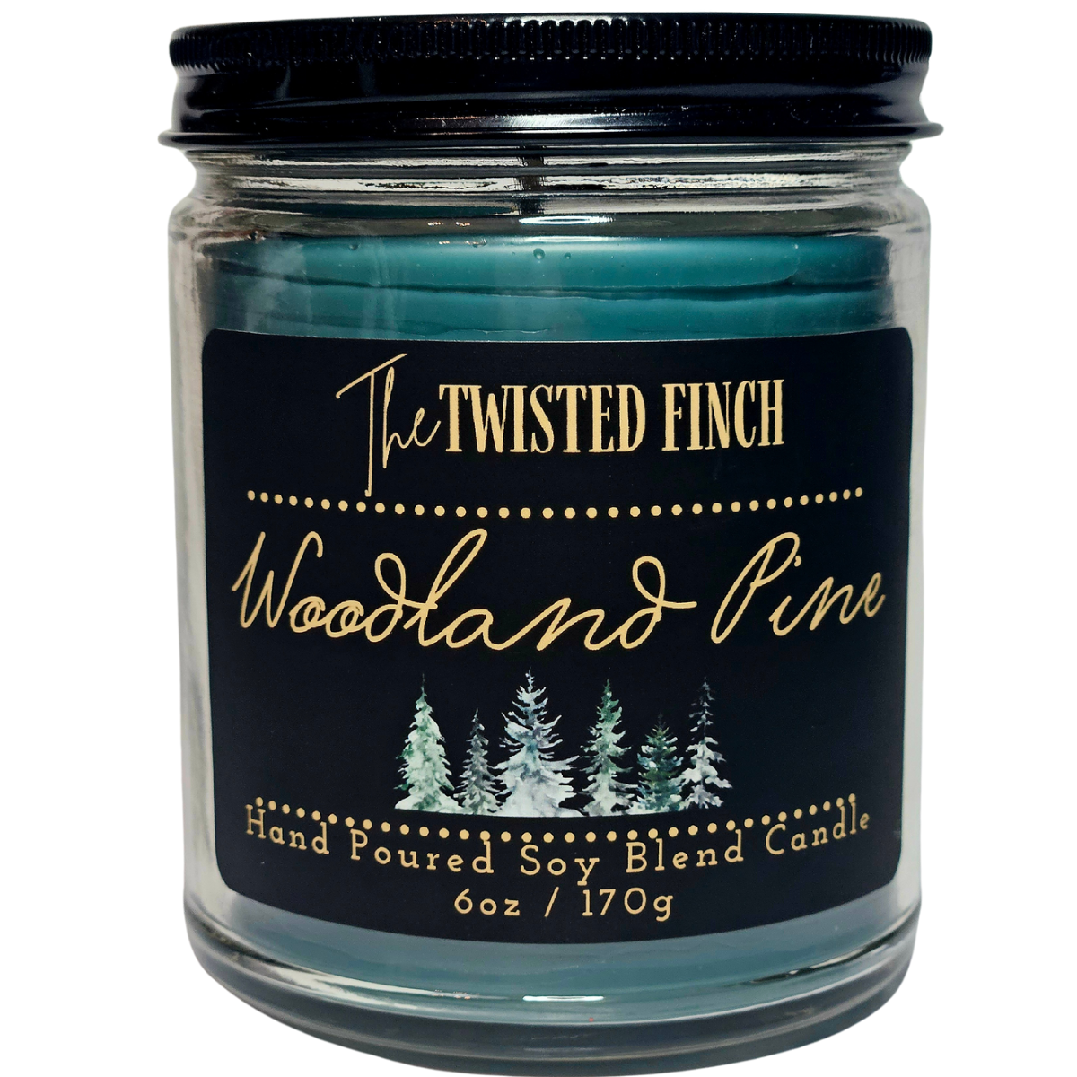 Woodland Pine Large Jar Candle *Holiday Collection*