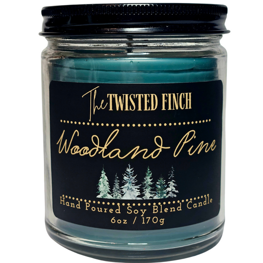 Woodland Pine Large Jar Candle *Holiday Collection*