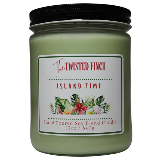 Island Time Large Jar Candle