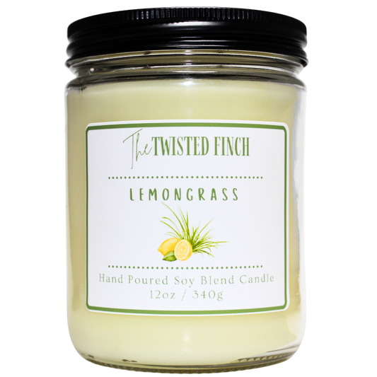 Lemongrass Large Jar Candle
