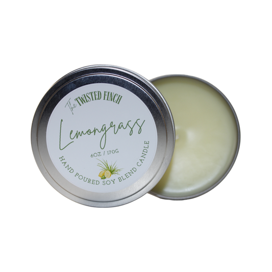 Lemongrass Small Candle Tin