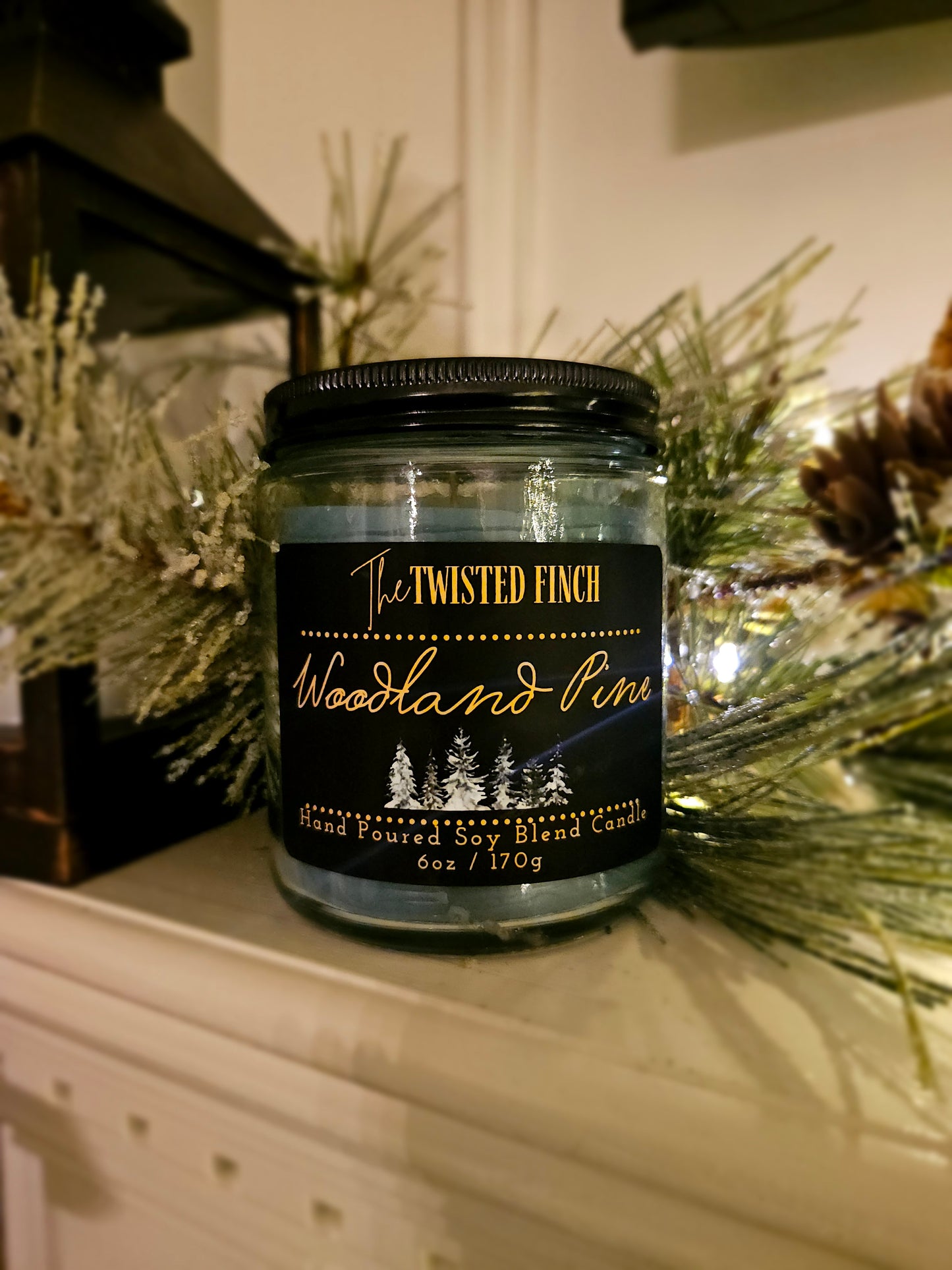 Woodland Pine Large Jar Candle *Holiday Collection*