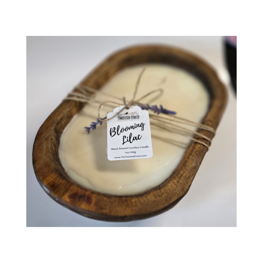 Oval Dough Bowl - Brown
