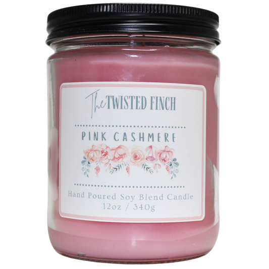 Pink Cashmere Large Jar Candle