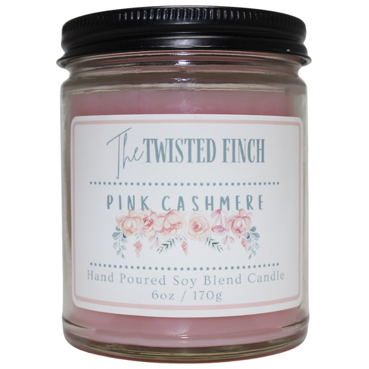 Pink Cashmere Medium Jar Candle