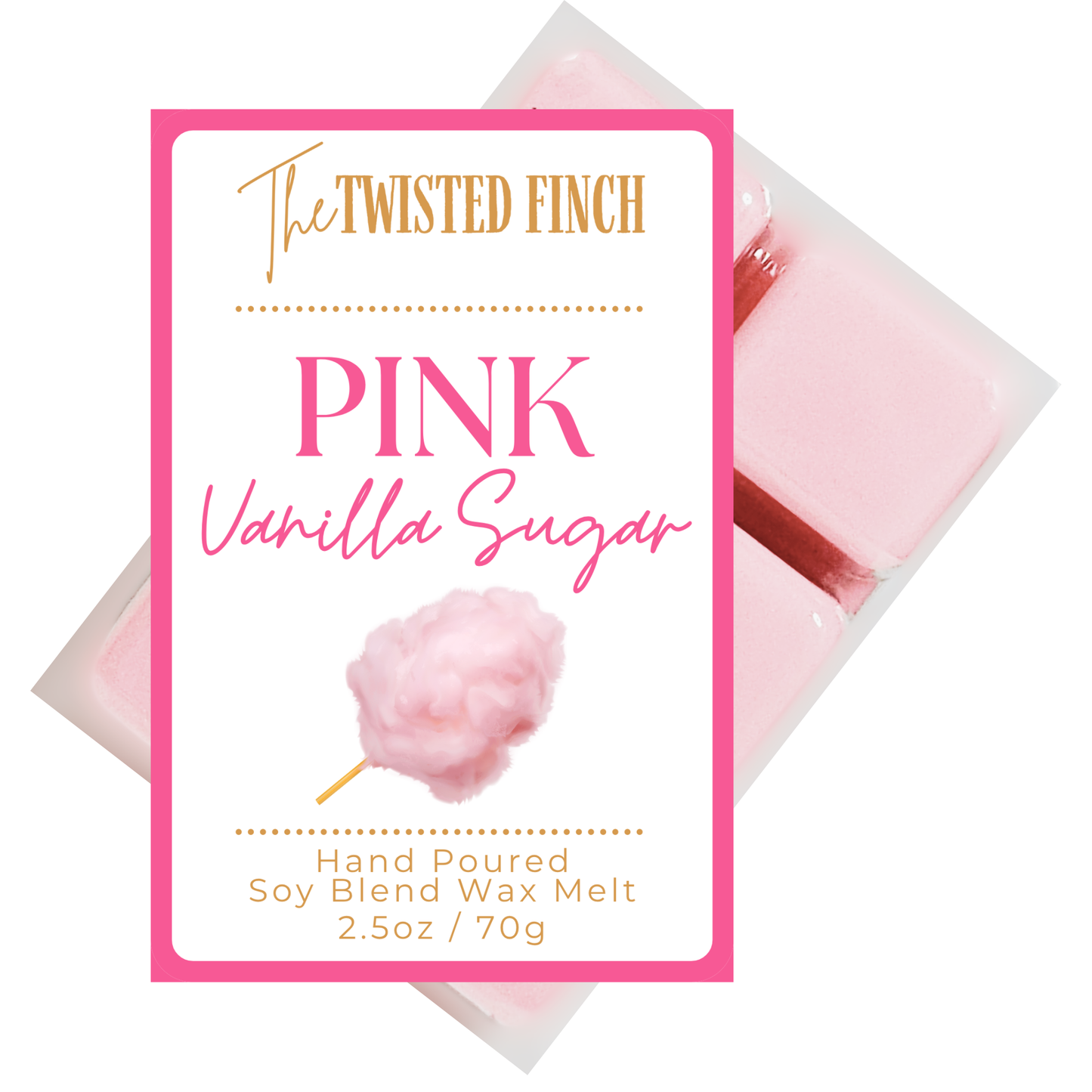 Pink Vanilla Sugar Wax Melts