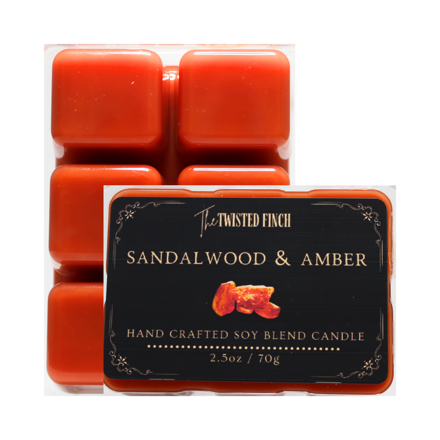 Sandalwood & Amber Wax Melts