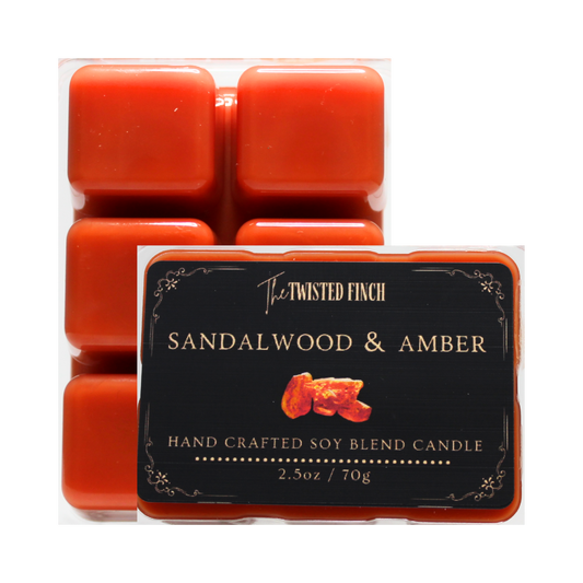 Sandalwood & Amber Wax Melts